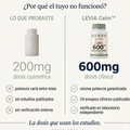 LEVIA Calm™ — comparativa dosis